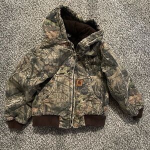 Carhartt Camouflage Hooded Jacket